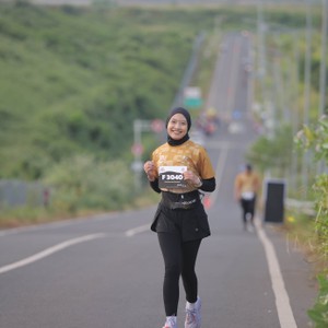 Race photo from KEDIRI HALF MARATHON 2026