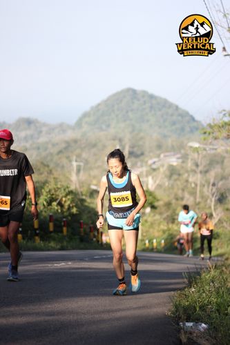 Race photo from Kelud Vertical Challenge 2024