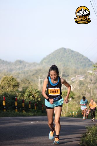 Race photo from Kelud Vertical Challenge 2024