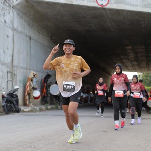 Race photo from KEDIRI HALF MARATHON 2026