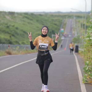 Race photo from KEDIRI HALF MARATHON 2026