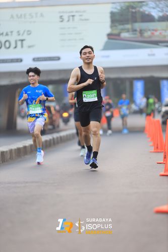 Race photo from SURABAYA ISOPLUS MARATHON 2025