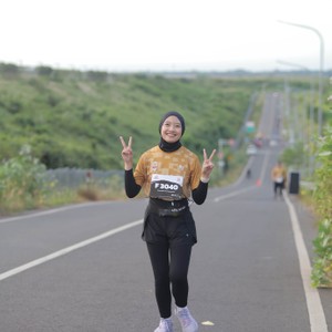 Race photo from KEDIRI HALF MARATHON 2026
