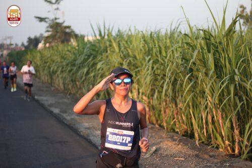 Race photo from Kediri Half Marathon 2024
