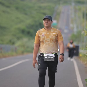 Race photo from KEDIRI HALF MARATHON 2026