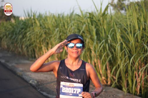 Race photo from Kediri Half Marathon 2024