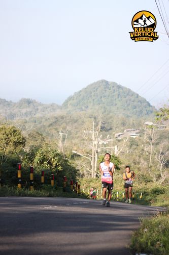 Race photo from Kelud Vertical Challenge 2024