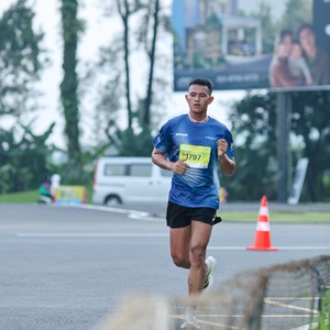 Race photo from BOGORUN 2026