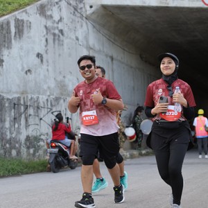 Race photo from KEDIRI HALF MARATHON 2026