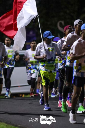 Race photo from Taman Budaya x BOGORUN 2025