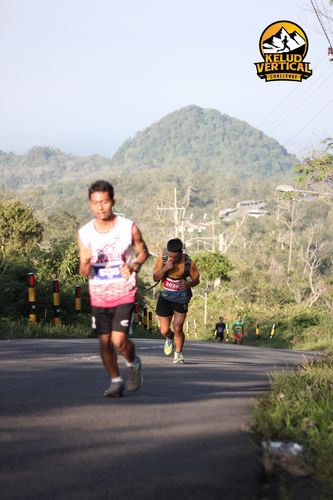 Race photo from Kelud Vertical Challenge 2024
