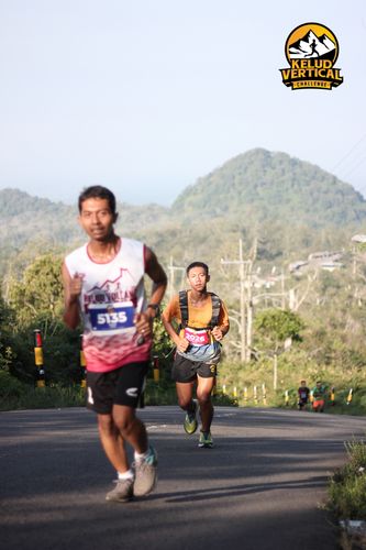 Race photo from Kelud Vertical Challenge 2024