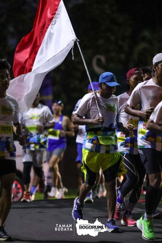 Race photo from Taman Budaya x BOGORUN 2025