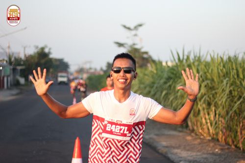 Race photo from Kediri Half Marathon 2024