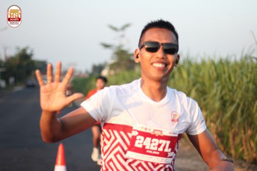 Race photo from Kediri Half Marathon 2024