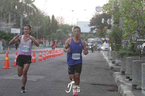 Race photo from Jabar Run 10K 2024