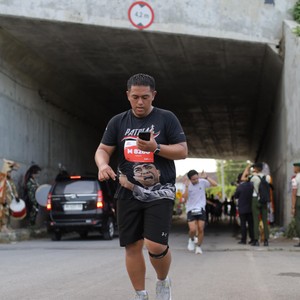 Race photo from KEDIRI HALF MARATHON 2026