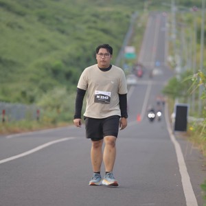 Race photo from KEDIRI HALF MARATHON 2026