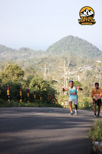 Race photo from Kelud Vertical Challenge 2024