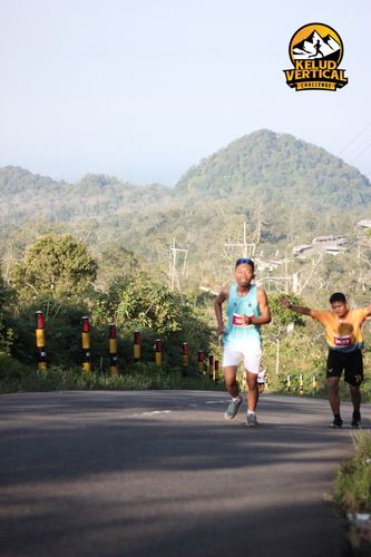 Race photo from Kelud Vertical Challenge 2024