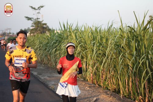 Race photo from Kediri Half Marathon 2024