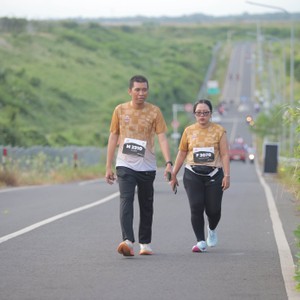 Race photo from KEDIRI HALF MARATHON 2026