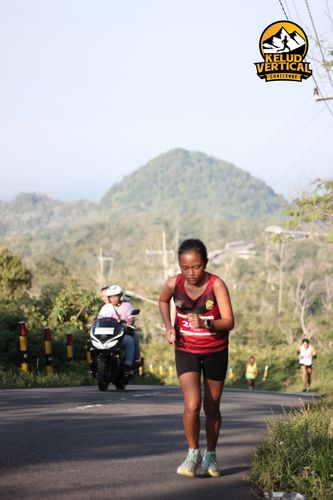 Race photo from Kelud Vertical Challenge 2024