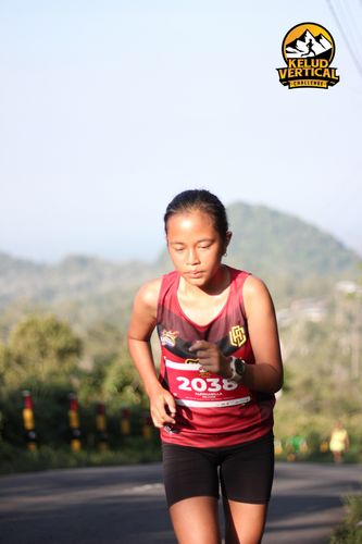 Race photo from Kelud Vertical Challenge 2024