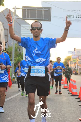 Race photo from Jabar Run 10K 2024