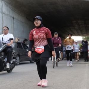 Race photo from KEDIRI HALF MARATHON 2026
