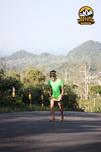 Race photo from Kelud Vertical Challenge 2024