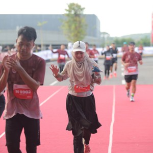 Race photo from KEDIRI HALF MARATHON 2026