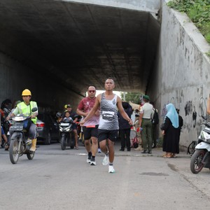 Race photo from KEDIRI HALF MARATHON 2026
