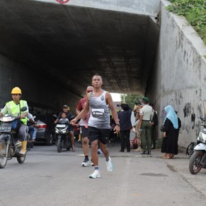 Race photo from KEDIRI HALF MARATHON 2026