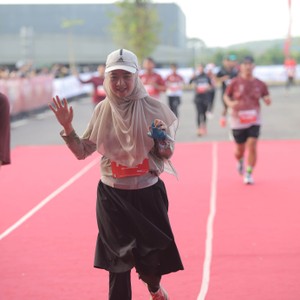 Race photo from KEDIRI HALF MARATHON 2026
