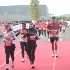 Race photo from KEDIRI HALF MARATHON 2026