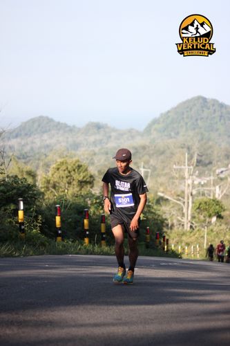 Race photo from Kelud Vertical Challenge 2024