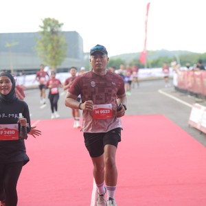Race photo from KEDIRI HALF MARATHON 2026