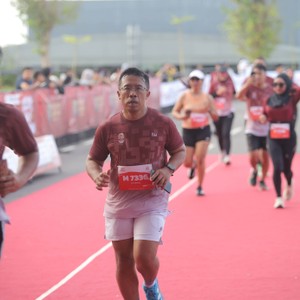 Race photo from KEDIRI HALF MARATHON 2026