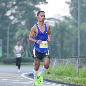 Race photo from BOGORUN 2026