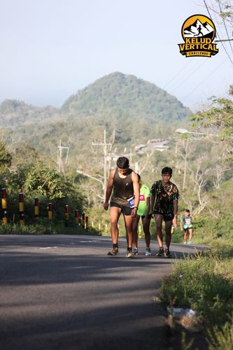 Race photo from Kelud Vertical Challenge 2024
