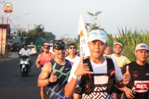 Race photo from Kediri Half Marathon 2024