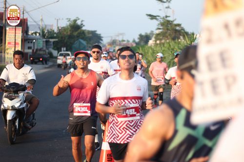 Race photo from Kediri Half Marathon 2024