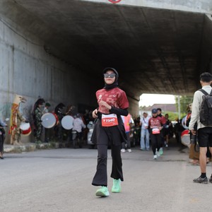Race photo from KEDIRI HALF MARATHON 2026