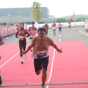 Race photo from KEDIRI HALF MARATHON 2026
