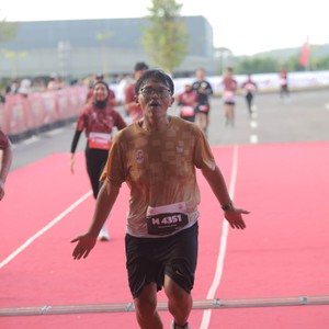 Race photo from KEDIRI HALF MARATHON 2026