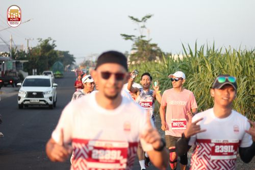 Race photo from Kediri Half Marathon 2024