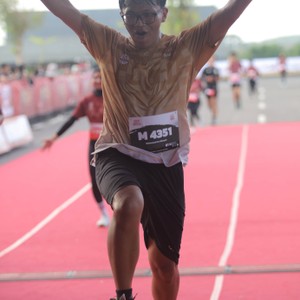Race photo from KEDIRI HALF MARATHON 2026