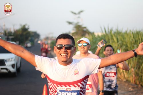 Race photo from Kediri Half Marathon 2024