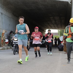 Race photo from KEDIRI HALF MARATHON 2026